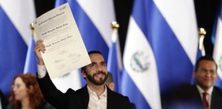 Bukele recibe su credencial como presidente electo de El Salvador