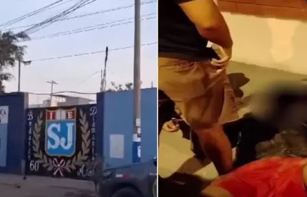 Acuchillan a menor en colegio de SJM Acuchillan a menor en colegio de SJM