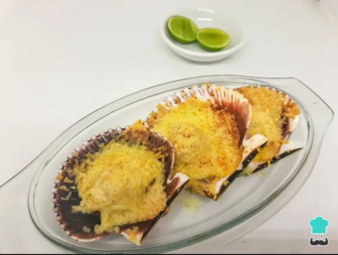 Conchitas a  la parmesana