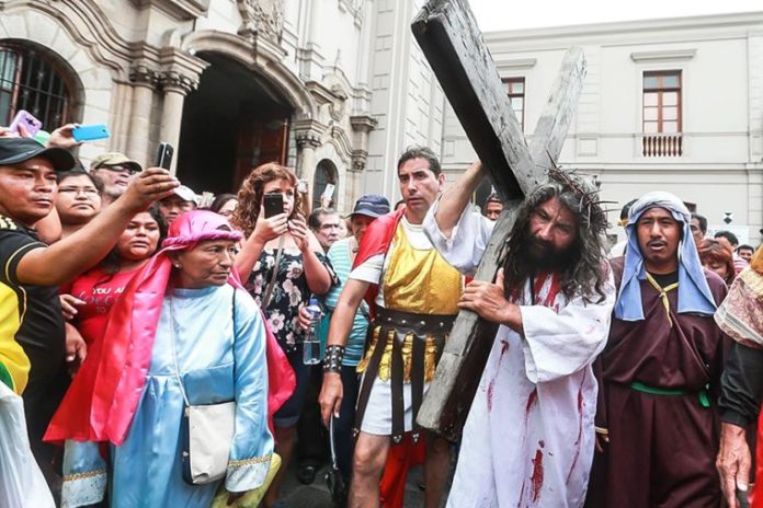 'Cristo Cholo' pide que vía crucis sea declarada como patrimonio cultural