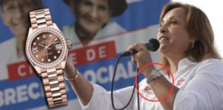Fiscalía investigará ‘relojazo’ de Dina Dina Boluarte