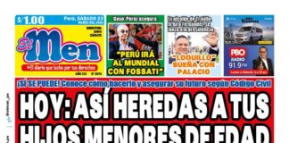 Portada Diario El Men (23/03/2024)