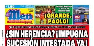 Portada Diario El Men (08/03/2024)