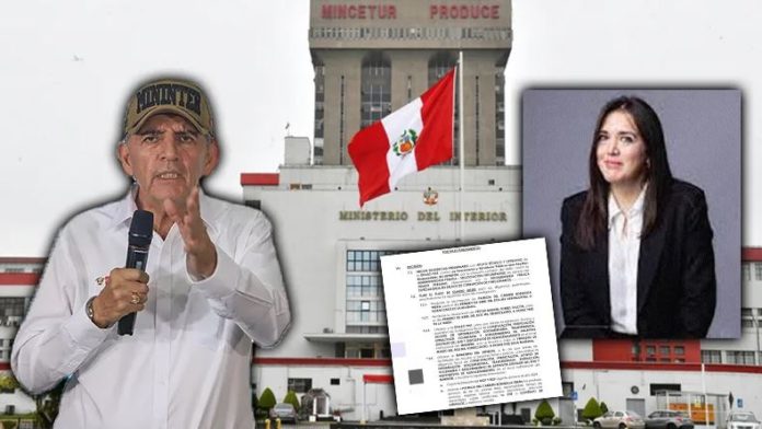 Intervienen Mininter por jefa de Comunicaciones