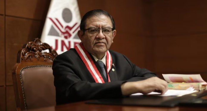 JNE: Fiscalía presenta denuncia constitucional contra el presidente Salas Arenas