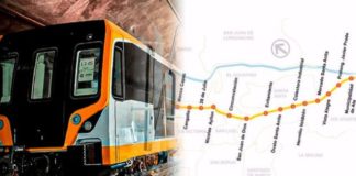 Línea 2 del metro movilizó millones de pasajeros