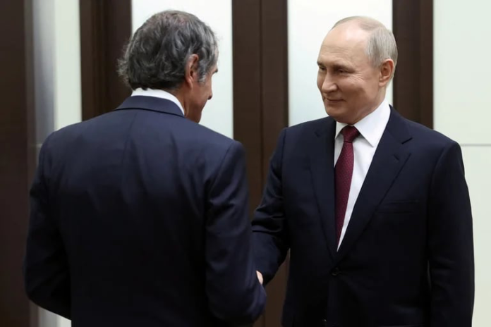 Papi de la OIEA se reúne con Putin