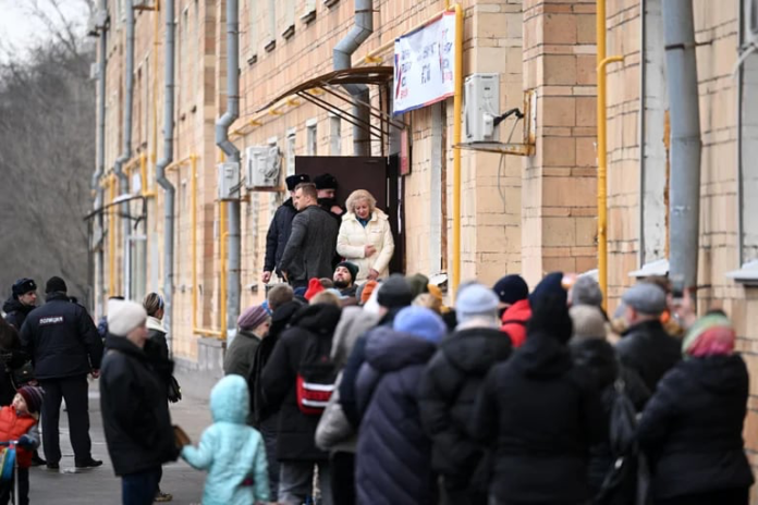 Rusos homenajearon a Alexei Navalny