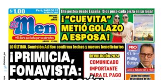 Portada Diario El Men (02/03/2024)