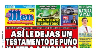 Portada Diario El Men (18/03/2024)