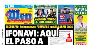 Portada Diario El Men (01/04/2024)