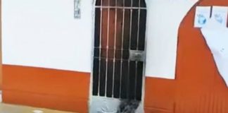 Bomba molotov hallada frente a colegio en La Perla