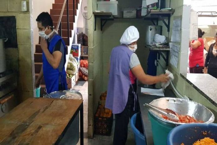 Cierre de comedor popular en Cañete