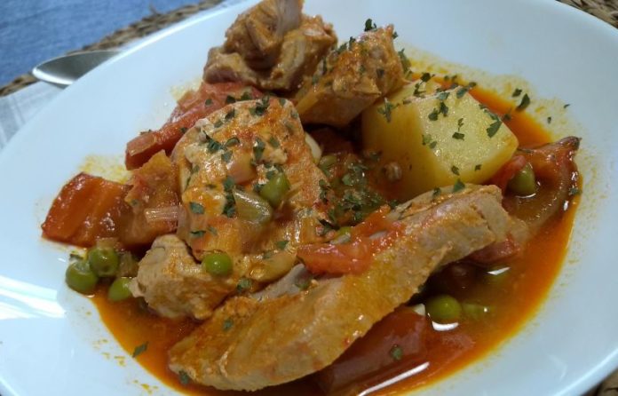 estofado de atún