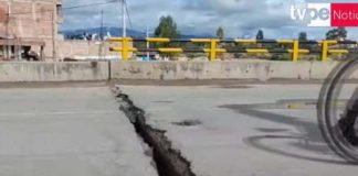 Cierre del puente Cunas en Junín debido a grietas en su estructura