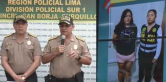 Bandas dedicadas a la extorsión son desarticuladas por la Policía Nacional