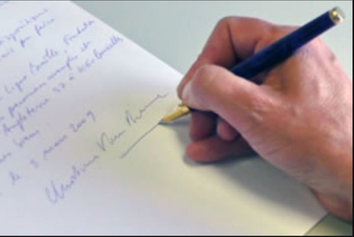 testamento ológrafo