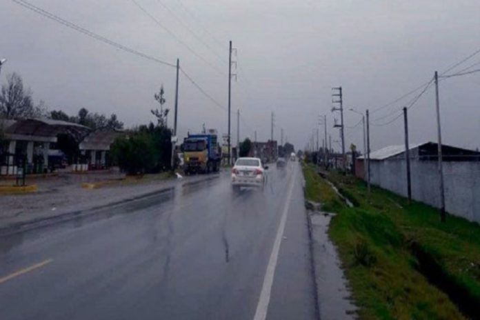 Granizo y lluvia moderada se esperan en la sierra norte el 1 de mayo