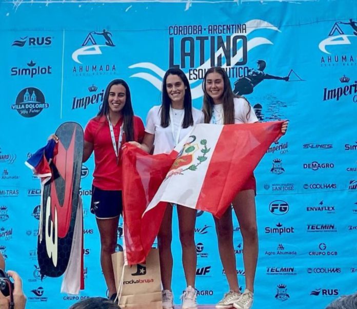 Perú triunfa con tres medallas de oro en el Latinoamericano de esquí acuático