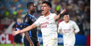 Tunche Rivera brilla en Libertadores y Universitario lo celebra.