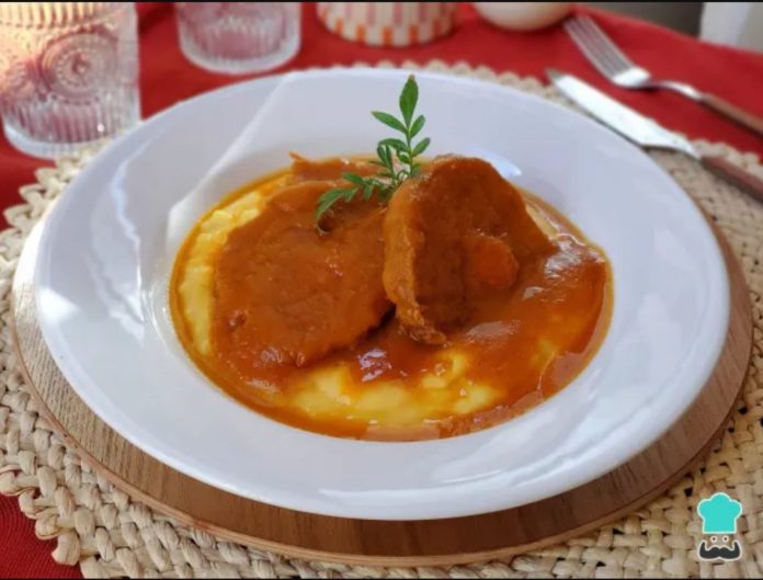 Asado de res con puré