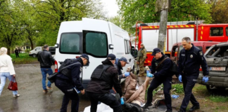 Bombardeo ruso deja muertos en Chernihiv