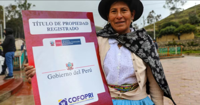 Cofopri: ¿Cómo obtener el título de propiedad gratis?