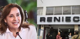 Dina recibirá billetón del Reniec  