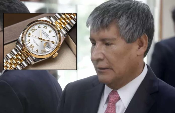 Fiscalía incautó relojes Rolex de Oscorima