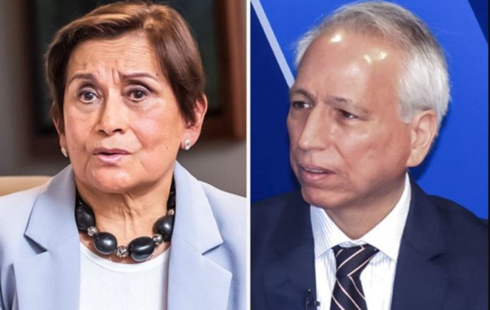 Inés Tello y Aldo Vásquez