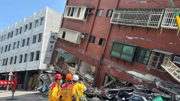 Terremoto en Taiwán Terremoto en Taiwán