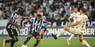 Universitario cayó 3-1 ante Botafogo por la Copa Libertadores