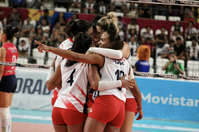 San Martín la final ida de la Liga Nacional de Voleibol