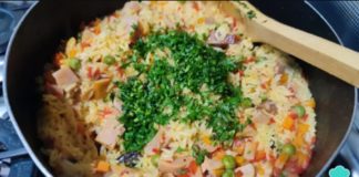 arroz relleno peruano