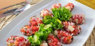 choritos a la chalaca