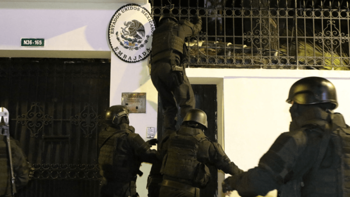 México difunde vídeos inéditos que capturan el asalto de embajada