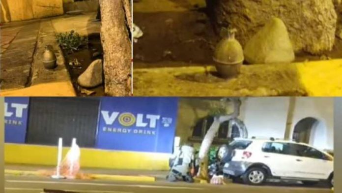 Encuentran granada de casi 90 años en Miraflores Encuentran granada de casi 90 años en Miraflores