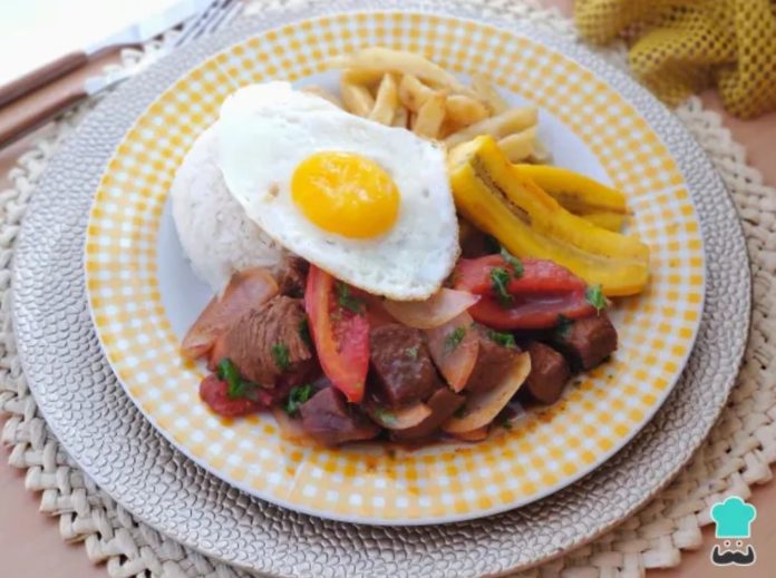 lomo saltado a lo pobre