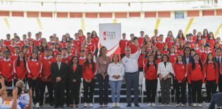 Presidenta Boluarte reconoce a medallistas de Juegos Bolivarianos