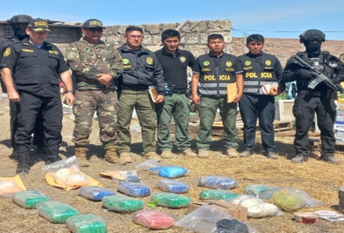 Red de narcotráfico desmantelada por Policía Nacional en Arequipa, Huánuco y Lima