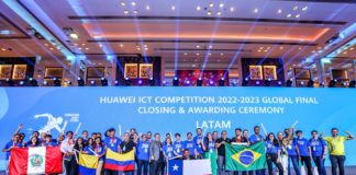 Estudiantes de la UNI triunfan en competencia mundial de Huawei en China Estudiantes de la UNI triunfan en competencia mundial de Huawei en China