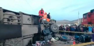 4 muertos deja accidente en La Oroya