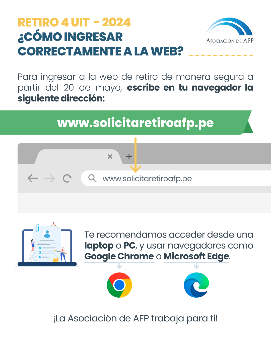 AFP-Como ingresar a la web
