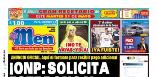 Portada Diario El Men (17/05/2024) Portada Diario El Men 17-05-2024
