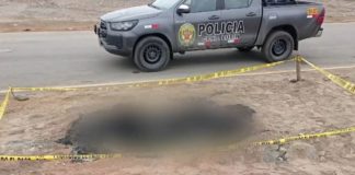 Encuentran restos quemados en Lurín