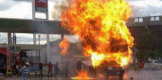 Explosión en grifo en  VMT deja un muerto y 27 heridos