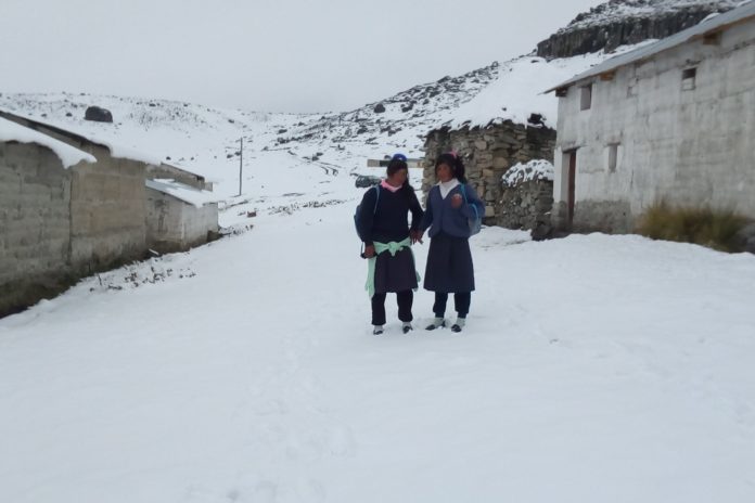 Senamhi: Temperatura en sierra sur bajará hasta 10 grados bajo cero desde hoy