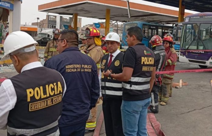 Fiscalía abre investigación por la explosión de grifo de VMT