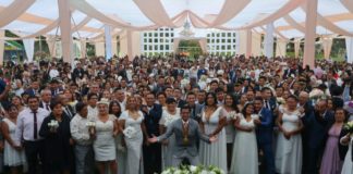 Matrimonio masivo en SMP: Pareja más longeva del distrito se dio el sí luego de más de 50 años Matrimonio masivo en SMP: Pareja más longeva del distrito se dio el sí luego de más de 50 años