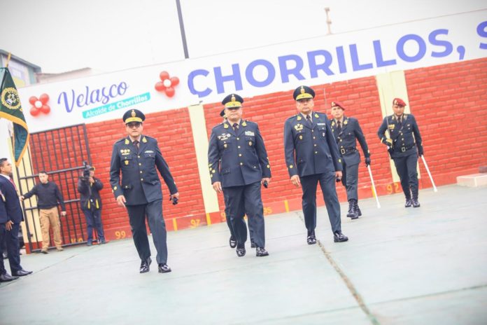 Nueva base operativa de Los Halcones en Chorrillos